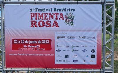 2º Festival Brasileiro da Pimenta-Rosa realizado em São Mateus